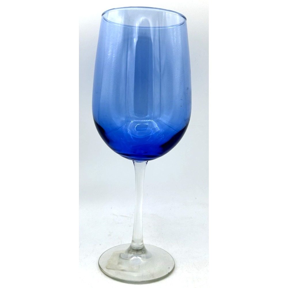 Libbey Glass Company Vina Blue Wine 18.5 oz 547 mL